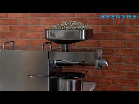 sunflower seeds oil extractor, Stainless steel automatic press oil machine, sunflower oil press