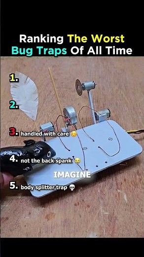 Ranking The Worst Bug Traps Of All Time