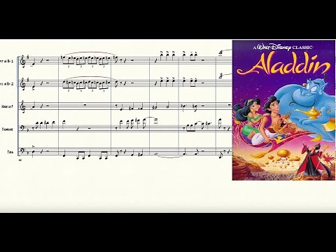 Friend Like Me (from Aladdin) for Brass Quintet