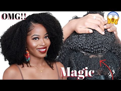 😳Ditch the Salon‼️ Undetectable Natural Hair Seamless Clip Ins 😱 No Glue No Lace ft Curls Curls