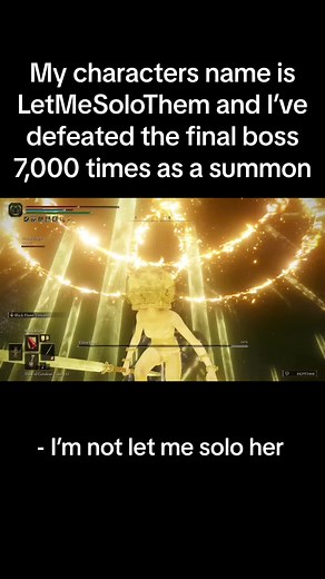 LetMeSoloThem - Slowly making my way to 10,000 victories as a summon #fyp #eldenring #eldenringhype #eldenringgameplay #eldenringboss #eldenringdlc #eldenringedit #gaming #gamingontiktok #letmesolo #letmesolothem #viral_video #viral #foryoupag