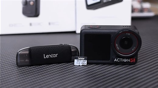 【运动相机存储卡推荐】雷克沙TF卡256G SilverPlus读速205MB/s 高速适配大疆Pocket 3 GoPro无人机microSD内存卡 稳定流畅