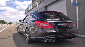 BRABUS 850 Biturbo CLS Shooting Brake – Insane Sound on Real Roads!