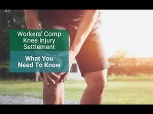 Knee Injury settlement in Connecticut Workers Compensation