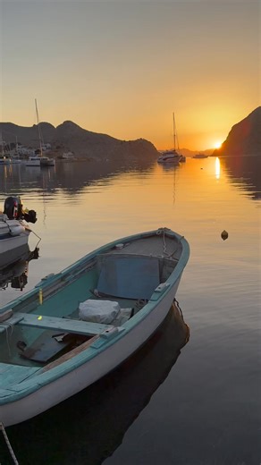 Pedi Symi island - peaceful and quiet morning 🧡#symi #symitv #pedi #greece #islandlife #pedi #calmnes #peacefull | Symi Tv