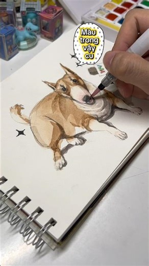 Watercolor for quick sketching #drawing #anime #art #hdyart #sketchbook