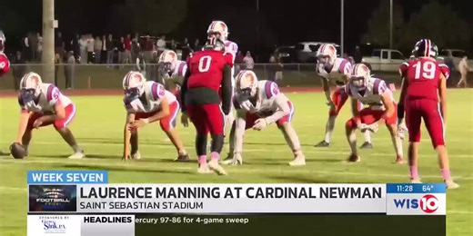 Week 7: Laurence Manning at Cardinal Newman