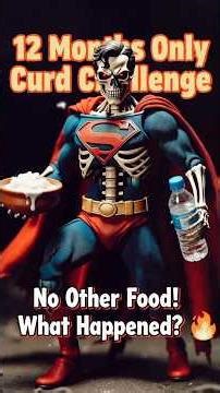 12 Months ONLY Curd Challenge – No Other Food! What Happened? 🔥