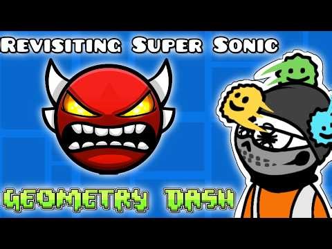 Geometry Dash Revisiting Supersonic #shortsfeed #shorts #geometrydash #gd #retro