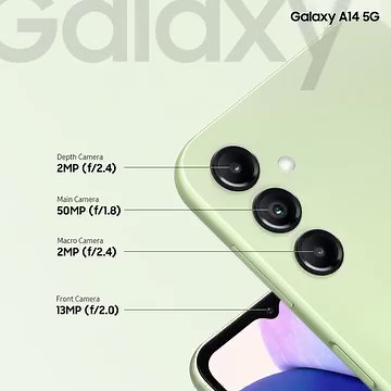 Unleash your photography skills with the #GalaxyA14's awesome 50MP main camera. Learn more : http://spr.ly/6182uSDjO | Samsung