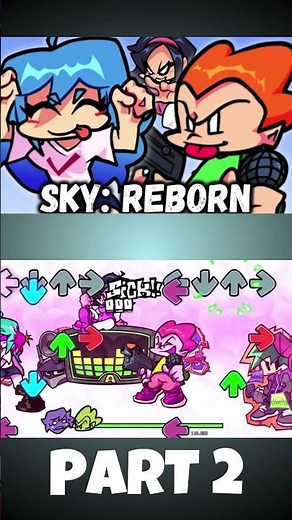FNF - Sky: REBORN [PART 2] (Wife Forever Pico MIX) (FNF MOD) #shorts