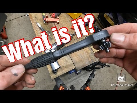 Drillmaster Universal Fit Ratcheting Drill Chuck Key from Harbor Freight, New Tool Day Tuesday!