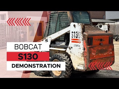 Bobcat S130 Review – Compact Skid Steer Loader with Kubota Engine