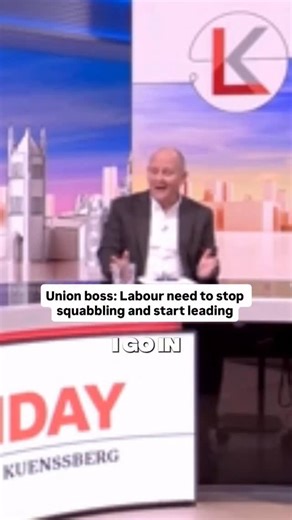 PoliticsJOE on Instagram: "TUC General Secretary Paul Nowak called out Labour’s infighting on Laura Kuenssberg this morning"