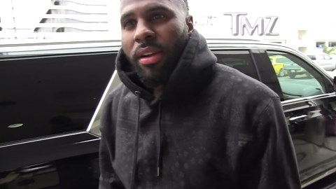 Jason Derulo Teaches TMZ Photog's Dad How to Do the 'Slidin' Dance