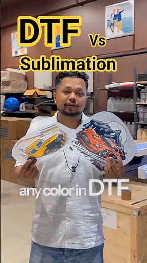 Difference Between Sublimation and DTF