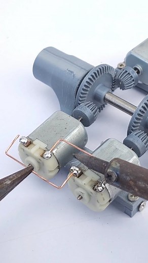Soldering parallel Connection From Motor | TOOL MAKER