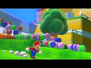 Super Mario MARBLE RACE!! (Super Mario 3D World Challenge)
