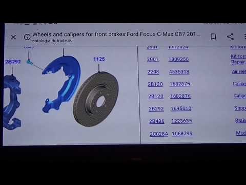How to look for car parts in an online spare parts catalog by VIN