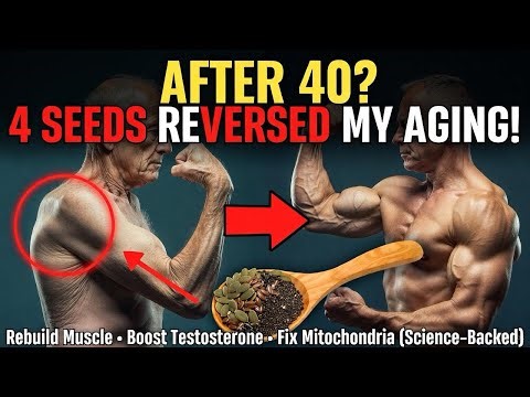 The 4 Seeds That Rebuild Muscle & Reverse Aging After 40