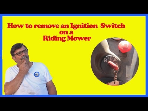 How to remove an Ignition Switch on a Riding Mower