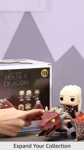 Funko POP! Rides Deluxe: House of The Dragon - Collectable Vinyl Figure - Gift Idea - Official Merchandise - for Kids & Adults - TV Fans - Model Figure for Collectors and Display