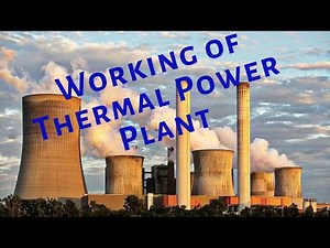 Layout of Thermal Power Plant in detail