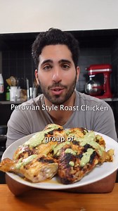 Quick, easy, and a ton of flavor ‍ Peruvian Style Roast Chicken...