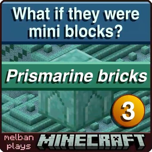 Melban 398 - Prismarine bricks #minecraft