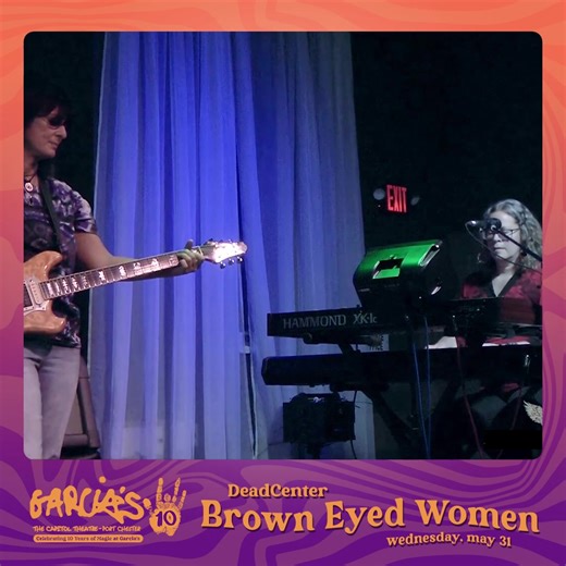 One week until Brown Eyed Women takes over Garcia's with a soulful tribute to the good ol' Grateful Dead ❤️💙❤️ Grab your tix now-->> https://bit.ly/3LZ2zPO #G10 | Garcia's