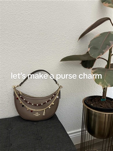 DIY Purse Charm Creation with Custom Commissions