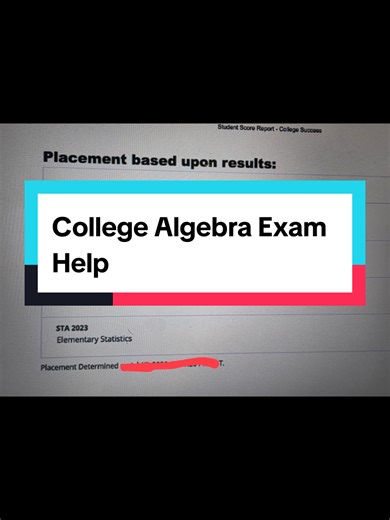 College Algebra Exam Help: Easy Passing Hacks