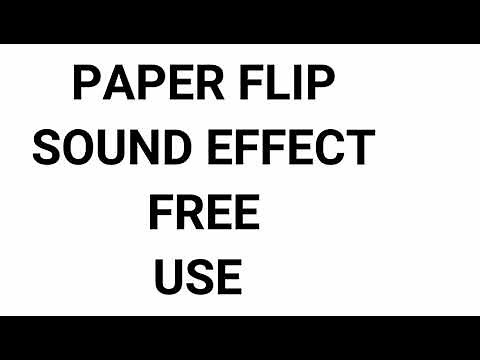 Paper Sound Effect