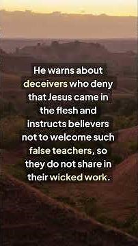 2 John in 60 Seconds | Faith Examined