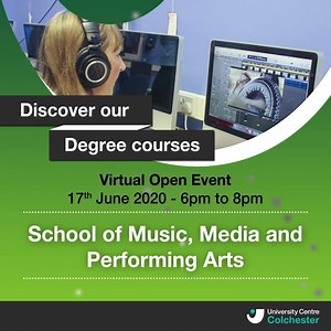 School of Music, Media and Performing Arts | Colchester Institute | Facebook