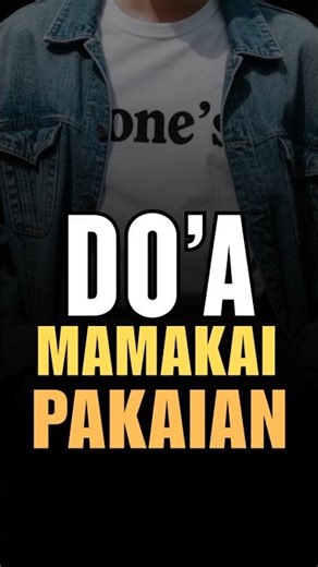 DOA KETIKA MEMAKAI PAKAIAN #dosa #yukberdoa #quotes
