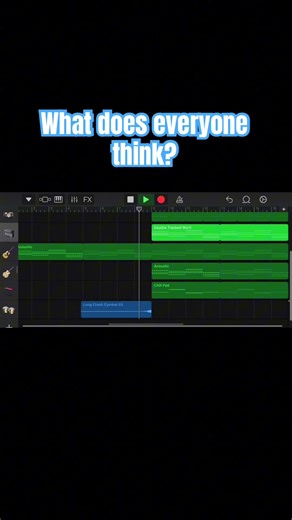 I was just messing around in GarageBand #garageband #music #shorts