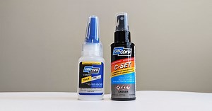 CA Glue with no Accelerator VS with Accelerator - CECCORP