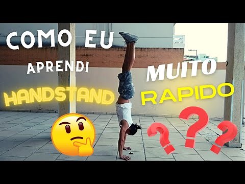 Como aprender HANDSTAND do JEITO certo!