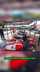 8.6K views · 267 reactions | A stunning display of vintage Yamaha motorcycles, including iconic racing models and a special Augustini bike. Explore the legacy of 2-stroke engines. More at Classicmotorbikes.com. #Yamaha #VintageMotorcycles #ClassicBikes #RacingHistory #2Stroke #Motorbike | L.A.Nik | Facebook