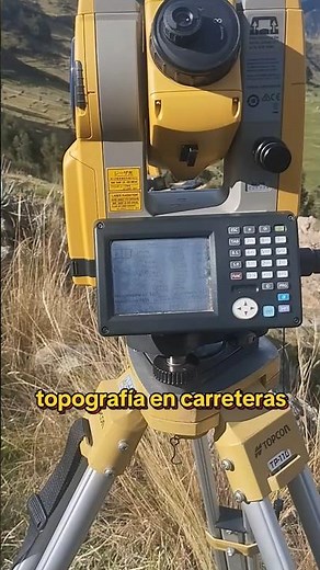 Layout and staking with the Topcon total station on roads and earthwork control