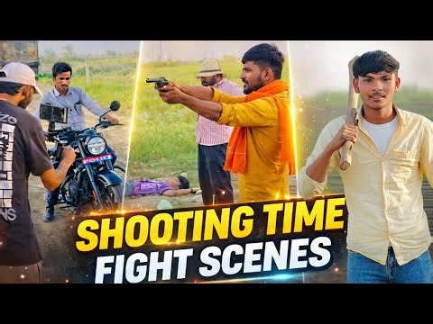 Behind the fight scene🎬😱| The Encounter video shooting | Cry Devesh