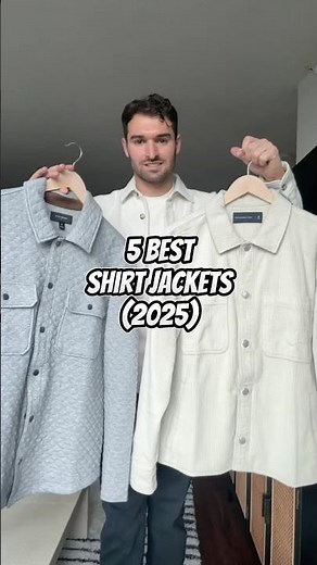 5 Best Men’s Shirt Jackets (2025) #mensfashion #bestshirtjackets #shirtjackets #overshirt #bestshirt