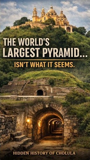 A Church Built on the Largest Pyramid on Earth