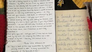 16K views · 701 reactions | In October 2020, we asked our Twitter followers to send letters to Tom Baker. Four were picked at random and here's Tom reading them aloud. | Big Finish Productions | Facebook