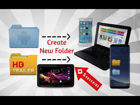 How To Create New Folder In Your RCA Tablet | Any Device