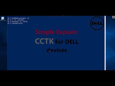 🤓 CCTK (Dell Client Configuration Toolkit) CMD with Powershell TPM ON 💻