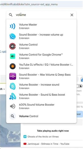 Laptop Volume Too Low? Use This 🔥 #extension #chrome #chromeextension #tools #music