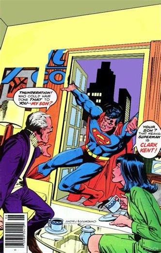 Superman by Andru & Giordano @redbearuk @dcofficial