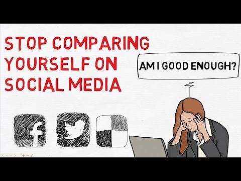 How To Stop Comparing Yourself to others on Social Media - ANIMATED